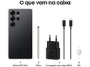 Samsung Galaxy S25 Ultra 5G 256GB Galaxy AI Titânio Preto 6,9" 12GB RAM Câm. Quádrupla 200+50+10+50MP Bateria 5000mAh Dual Chip