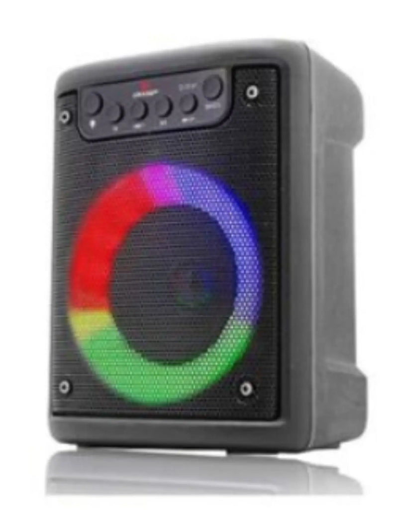 Rádio Bluetooth com LED, FM, USB, Micro SD, Com, 10W