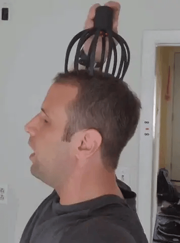 Masajeador electrico para cabeza