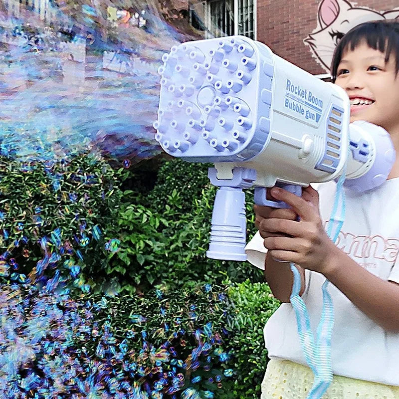 Electric Magic Soap Bubble Bazooka