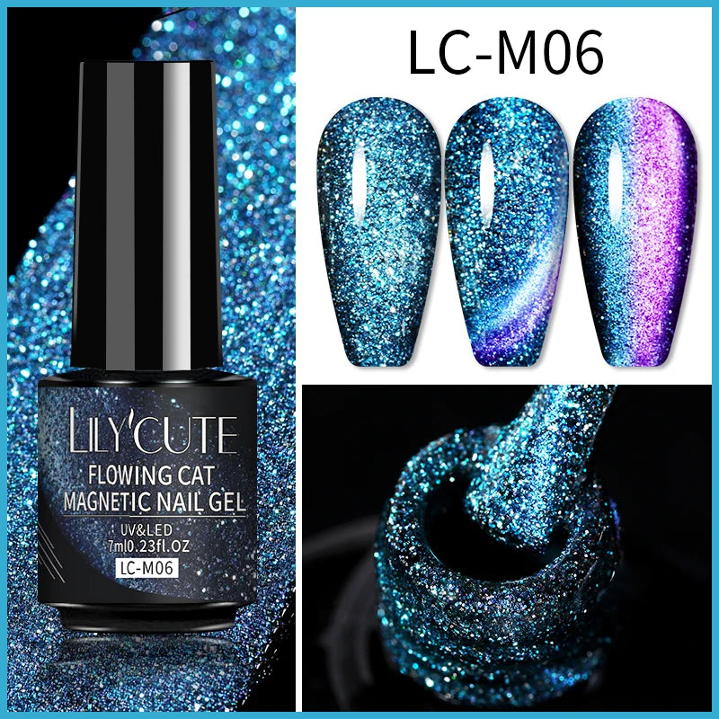 Esmalte en gel magnético para Unhas