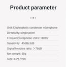 Mamen profissional shotgun microfone