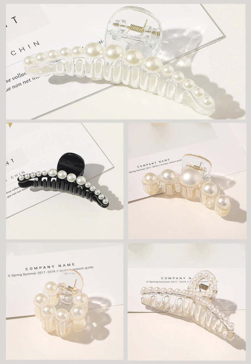 Acrylic claw clips