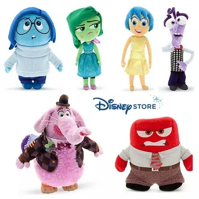 Disney Soft Stuffed Toy Plush para Crianças, Filme Divertidamente