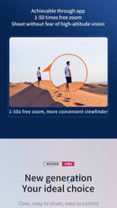 Mini Drone com câmera grande angular HD Dual, 4K