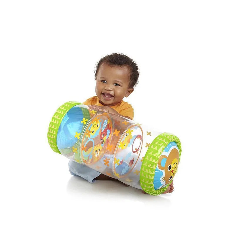 Baby roller, rattle and ball