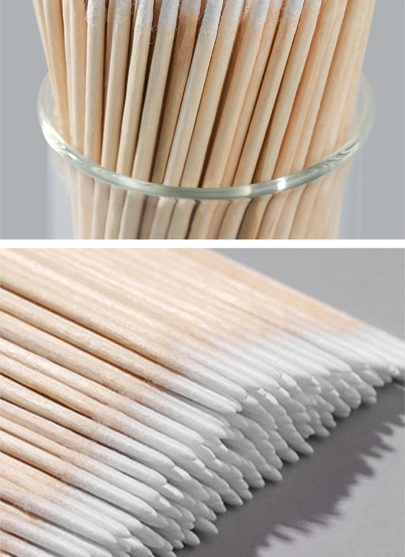 Micro Wood Cotton Swab 