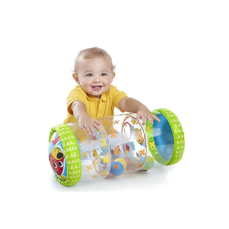 Baby roller, rattle and ball