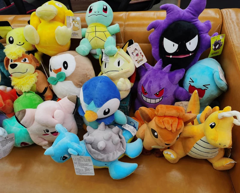 Pokemon Plush Toy, Charmander, Squirtle, Pikachu 