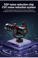 Mamen profissional shotgun microfone