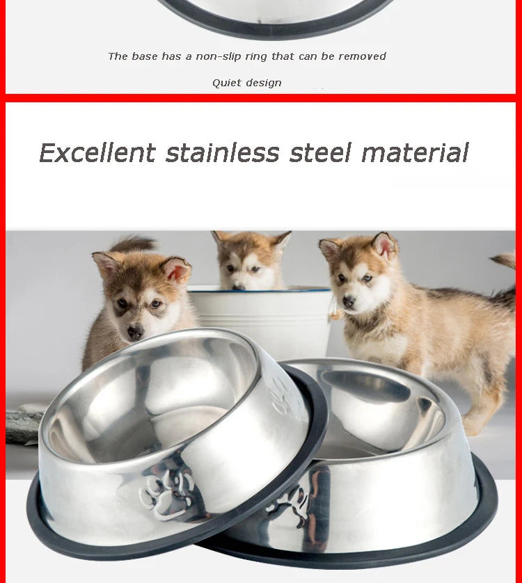 Stainless Steel Food/Water Bowl