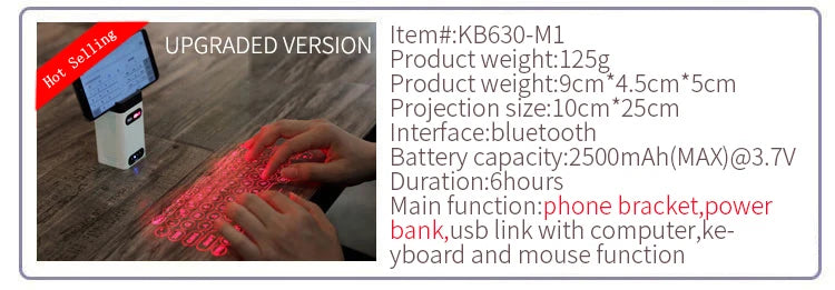 Virtual Laser Keyboard 