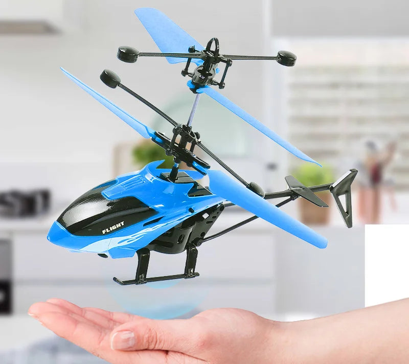 Remote control aircraft induction 2ch suspension heavy duty helicopter 