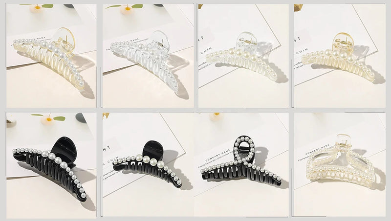 Acrylic claw clips