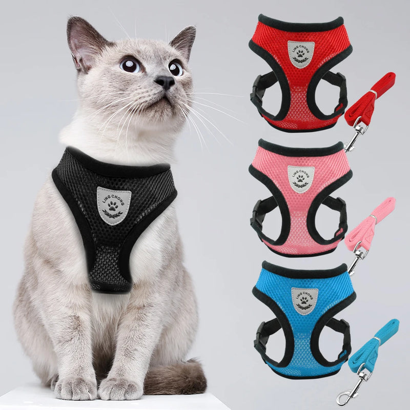 Mesh Cat Harness