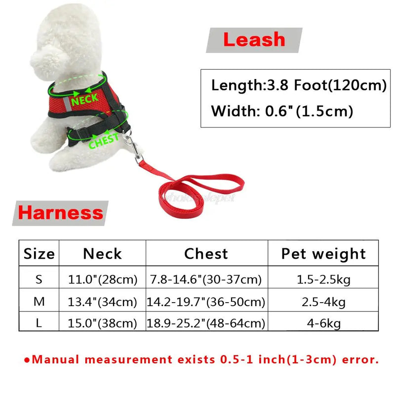 Mesh Cat Harness