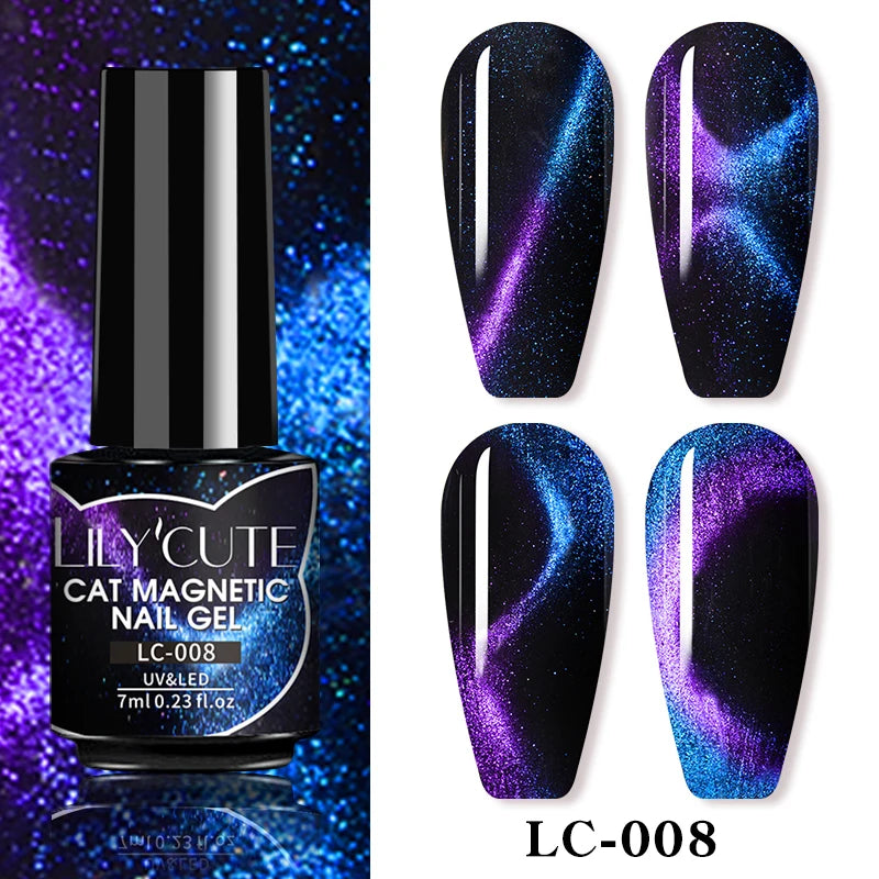 Esmalte en gel magnético para Unhas