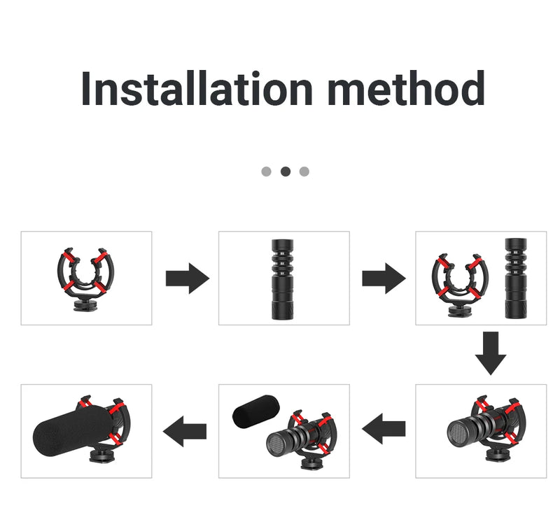 Mamen professional shotgun microphone 