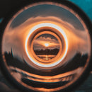 Efeitos especiais prisma lente halo