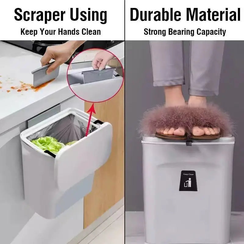 Retractable Trash Can 