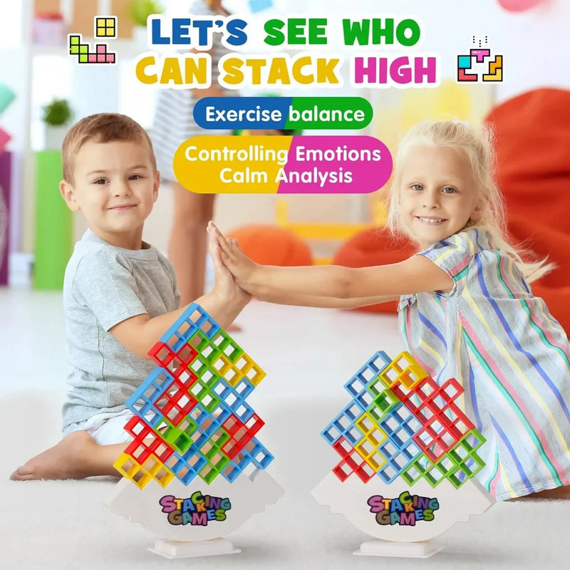 Team Tetris Game for Kids and Adults 