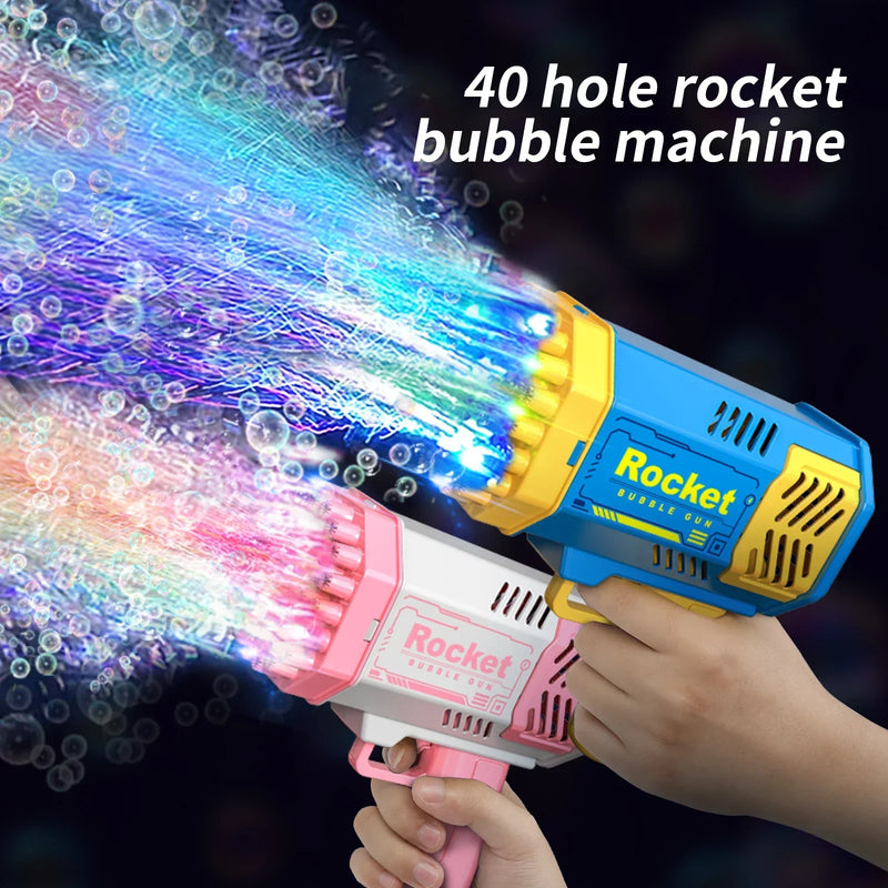 Soap bubble bazooka