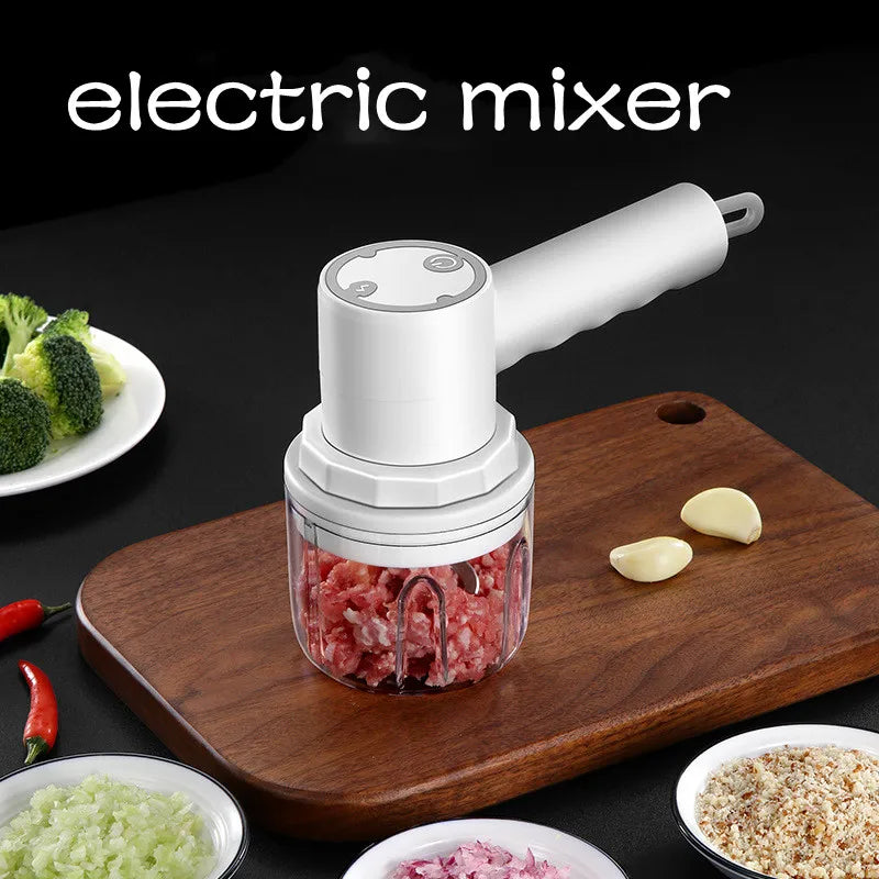 Electric Vegetable Cutter - Food Chopper 