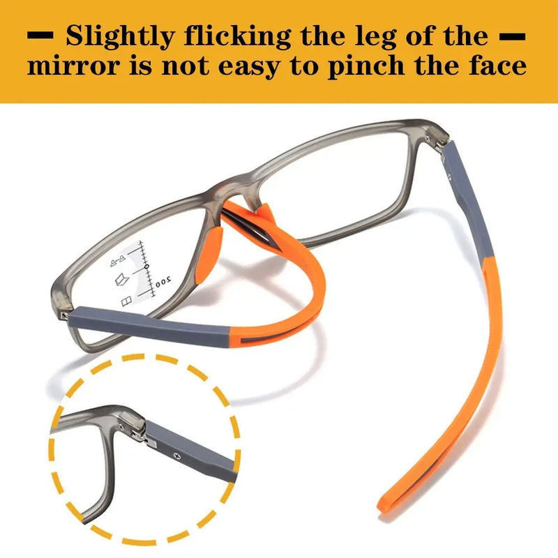 Multifocal reading glasses 