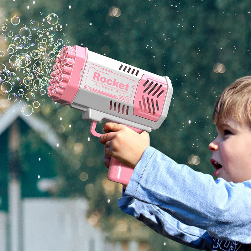 Soap bubble bazooka