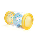 Inflatable baby toy with rattle and ball 