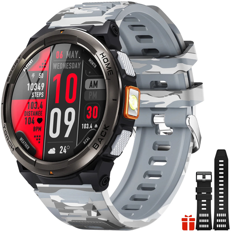 Ultra Rugged Waterproof Military Smart Watch - EIGIIS-KE5©