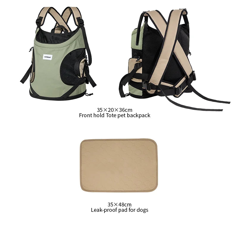 Canvas Backpack Carrier with Handle 