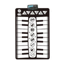 Tapete de Piano Musical Infantil, Teclado Duet, Piano Floor com 8 Instrumentos d