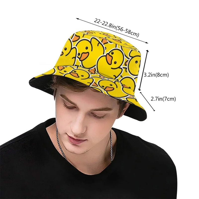 Yellow Duck Bucket Hat