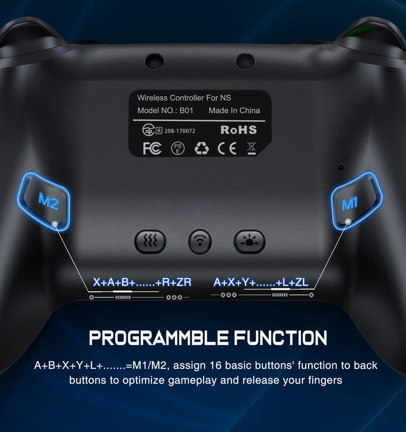 Wireless Controller for Nintendo Switch Pro 