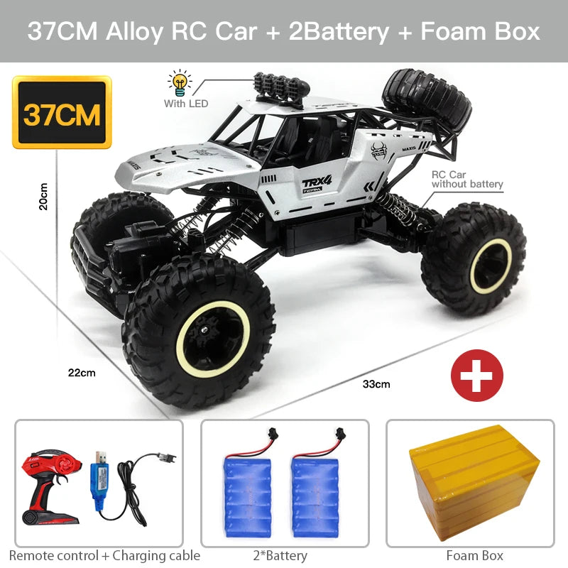 Carrinho de Control Remoto 4x4 - Todoterreno