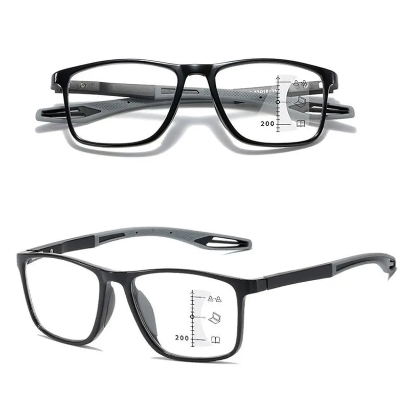 Multifocal reading glasses 