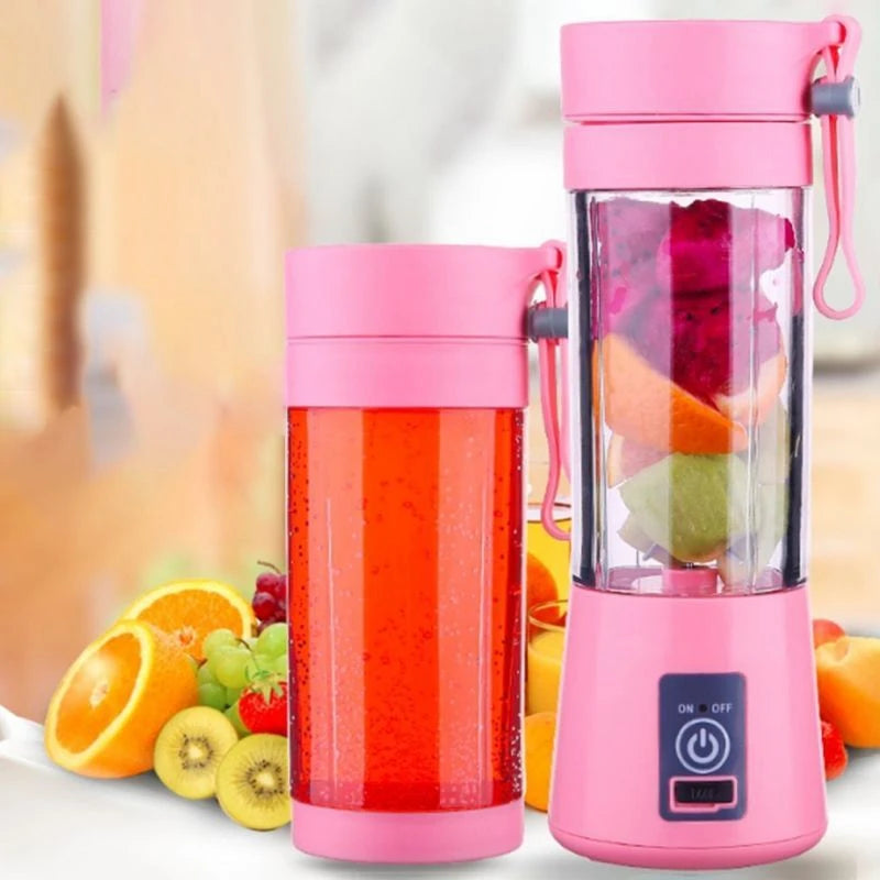 Mini portable blender usb 6 blades 