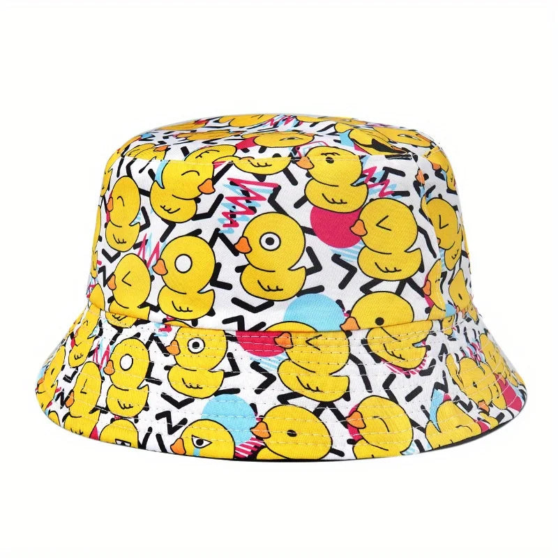 Yellow Duck Bucket Hat