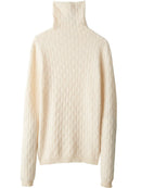 High neck wool sweater for winter 