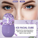 Rolo facial de gelo, cubo de gelo, massagem de beleza, molde de gelo de silicone para inchaço dos olhos, rolo facial de gelo, encolher poros