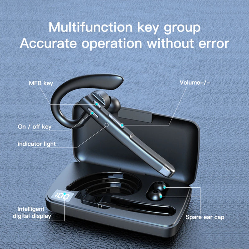 Fone/Microfone Bluetooth à Prova D'água