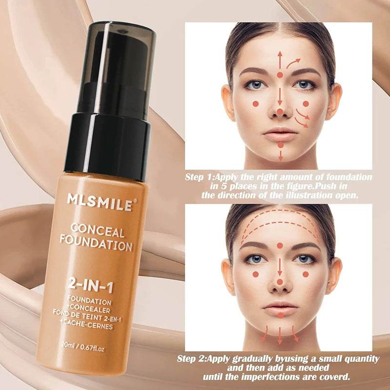 Facial foundation cream