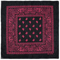 Unisex Black Hip Hop Bandana