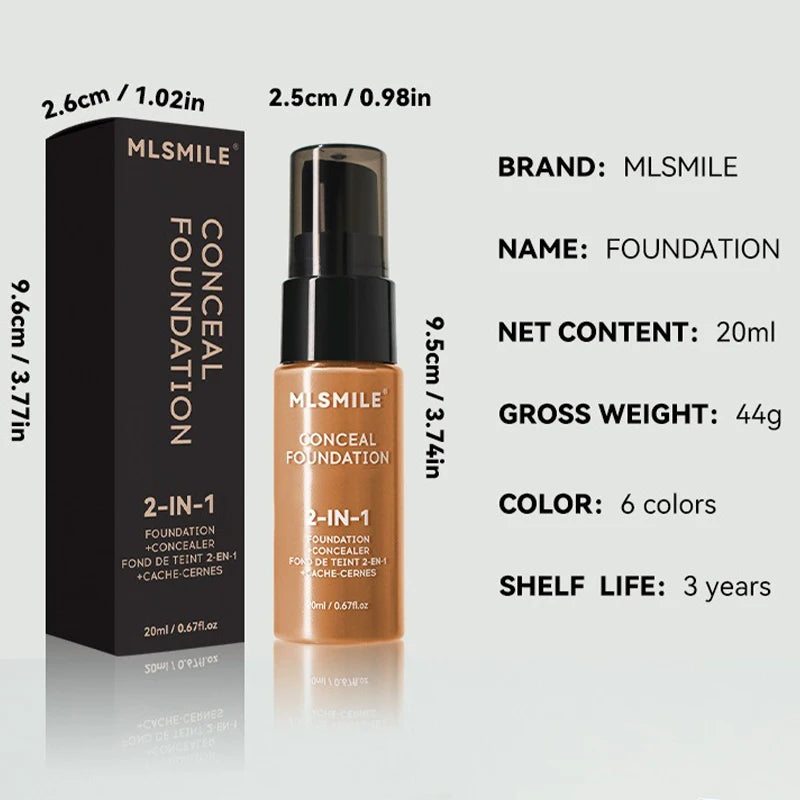 Facial foundation cream