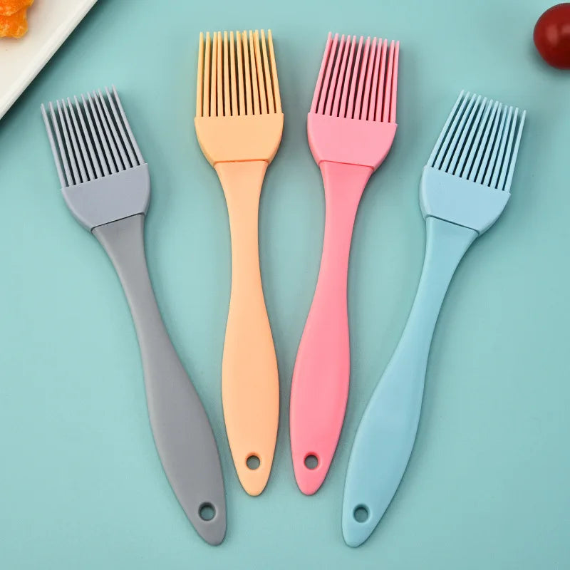 Heat resistant silicone oil brush 