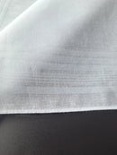 Lenço puro algodão branco