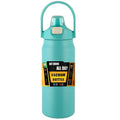 Garrafa Térmica Inox 304 com Canudo — Parede Dupla, Quente e Frio por Horas