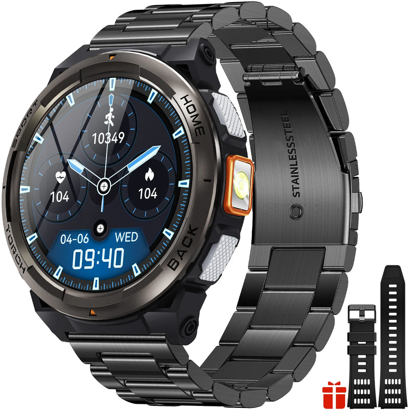 Ultra Rugged Waterproof Military Smart Watch - EIGIIS-KE5©