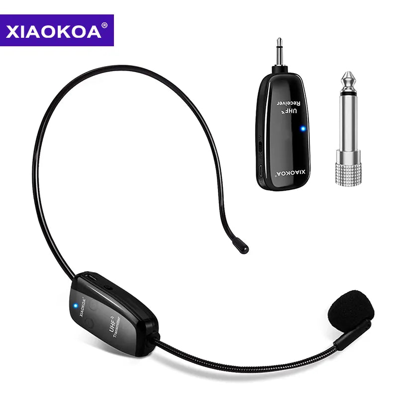 UHF Wireless Headset Microphone 